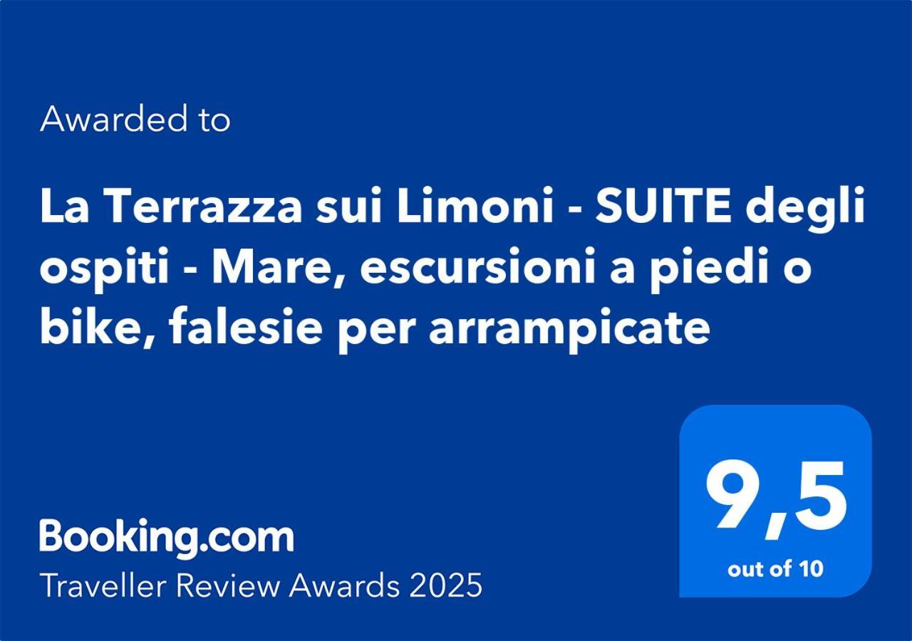 La Terrazza Sui Limoni - Suite Degli Ospiti - Mare, Escursioni A Piedi O Bike, Falesie Per Arrampicate Cisano sul Neva Luaran gambar
